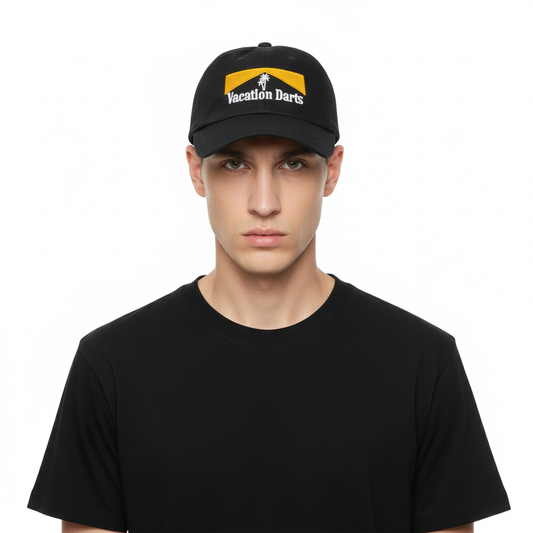 Black Monte Carlo Dad Hat Editorial