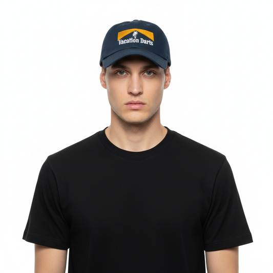 Navy Monte Carlo Dad Hat Editorial