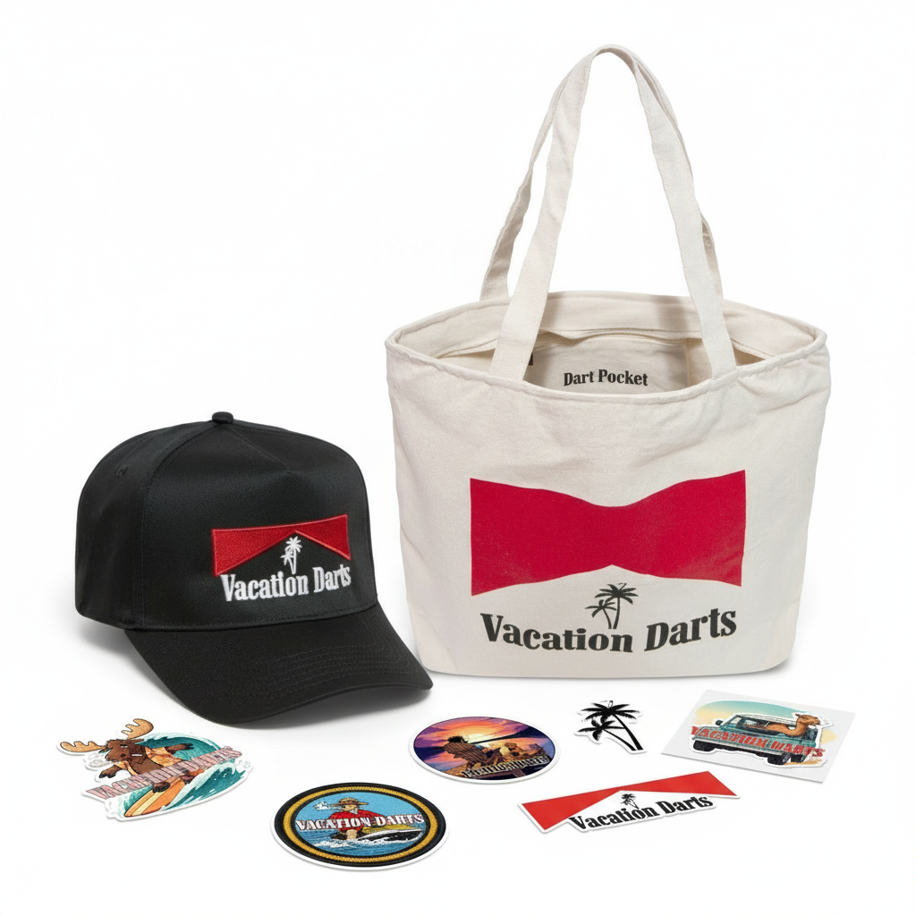 The Vacation Starter Pack - Monaco Snapback, Baja Tote & Sticker Pack