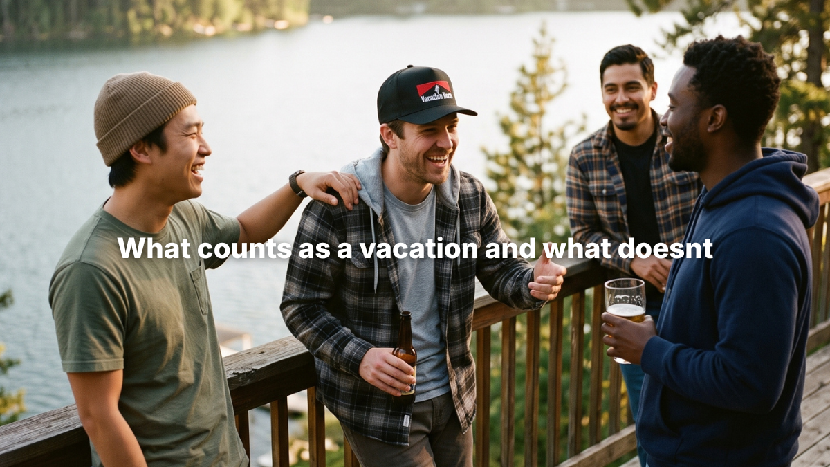 What counts as a vacation and what doesnt