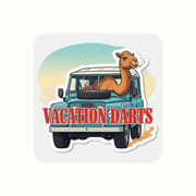 Dart Rover Vinyl Sticker - Vacation Darts