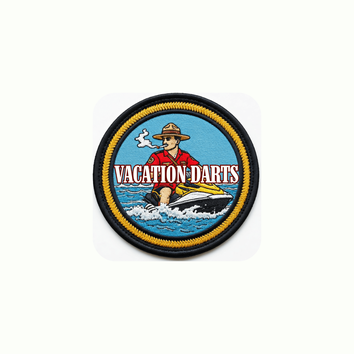 Holid(eh?) Vinyl Sticker - Vacation Darts