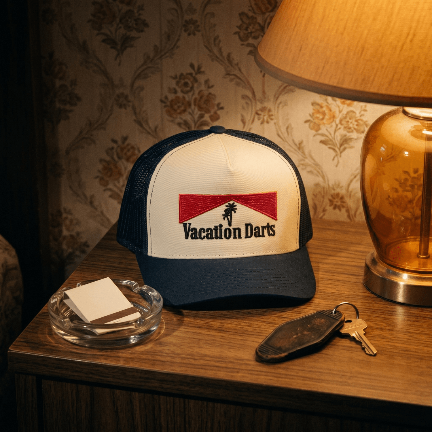 Santiago Trucker Hat - Vacation Darts