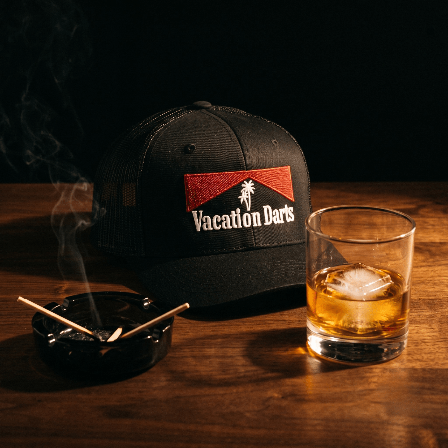 Santiago Trucker Hat - Vacation Darts