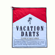 Cabo Waffle Golf Towel - Vacation Darts