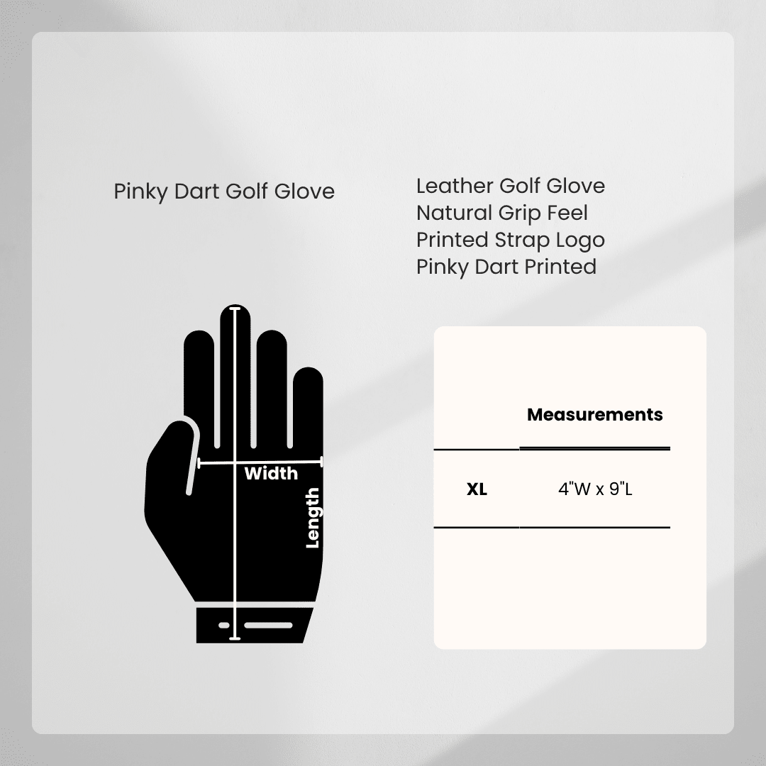 Panama Pinky Golf Glove - Vacation Darts