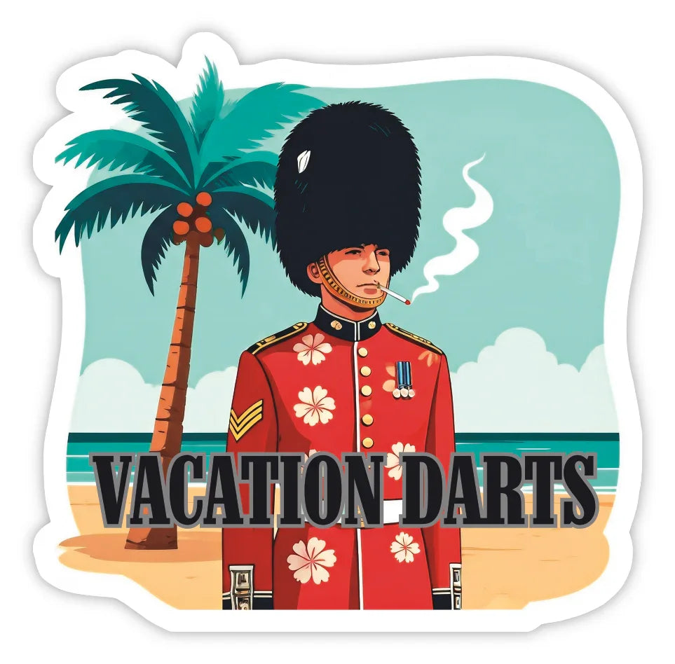 Holiday Innit? Vinyl Sticker - Vacation Darts