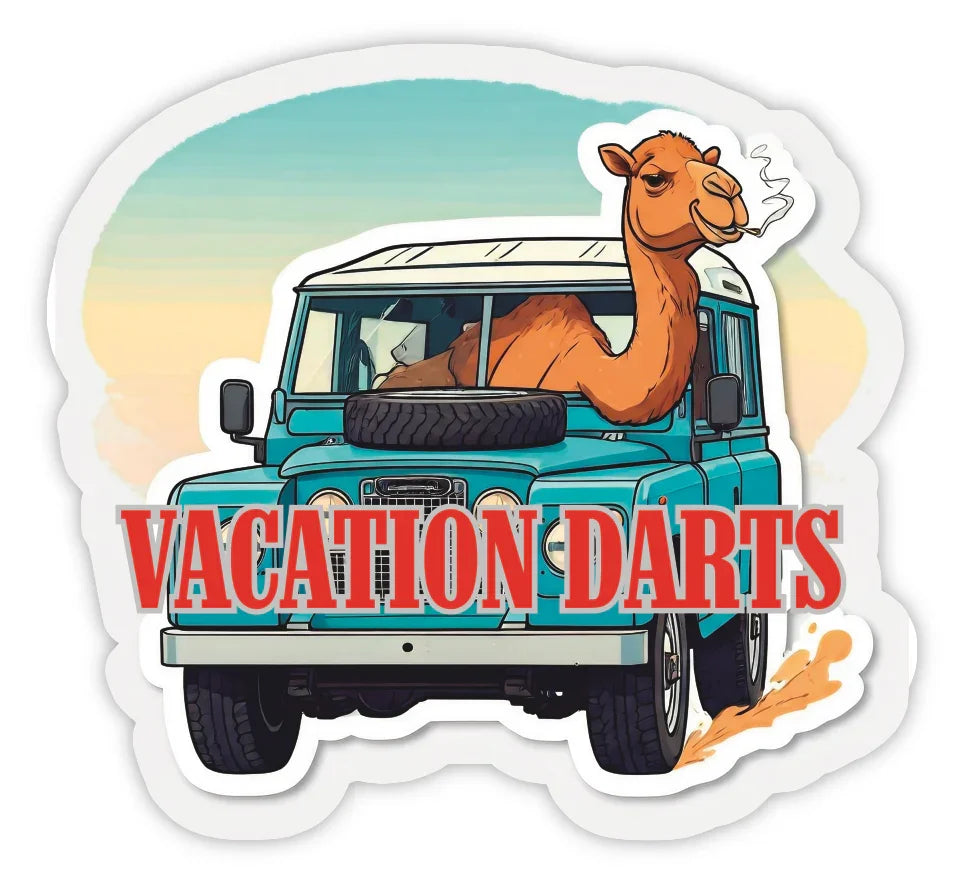Dart Rover Vinyl Sticker - Vacation Darts