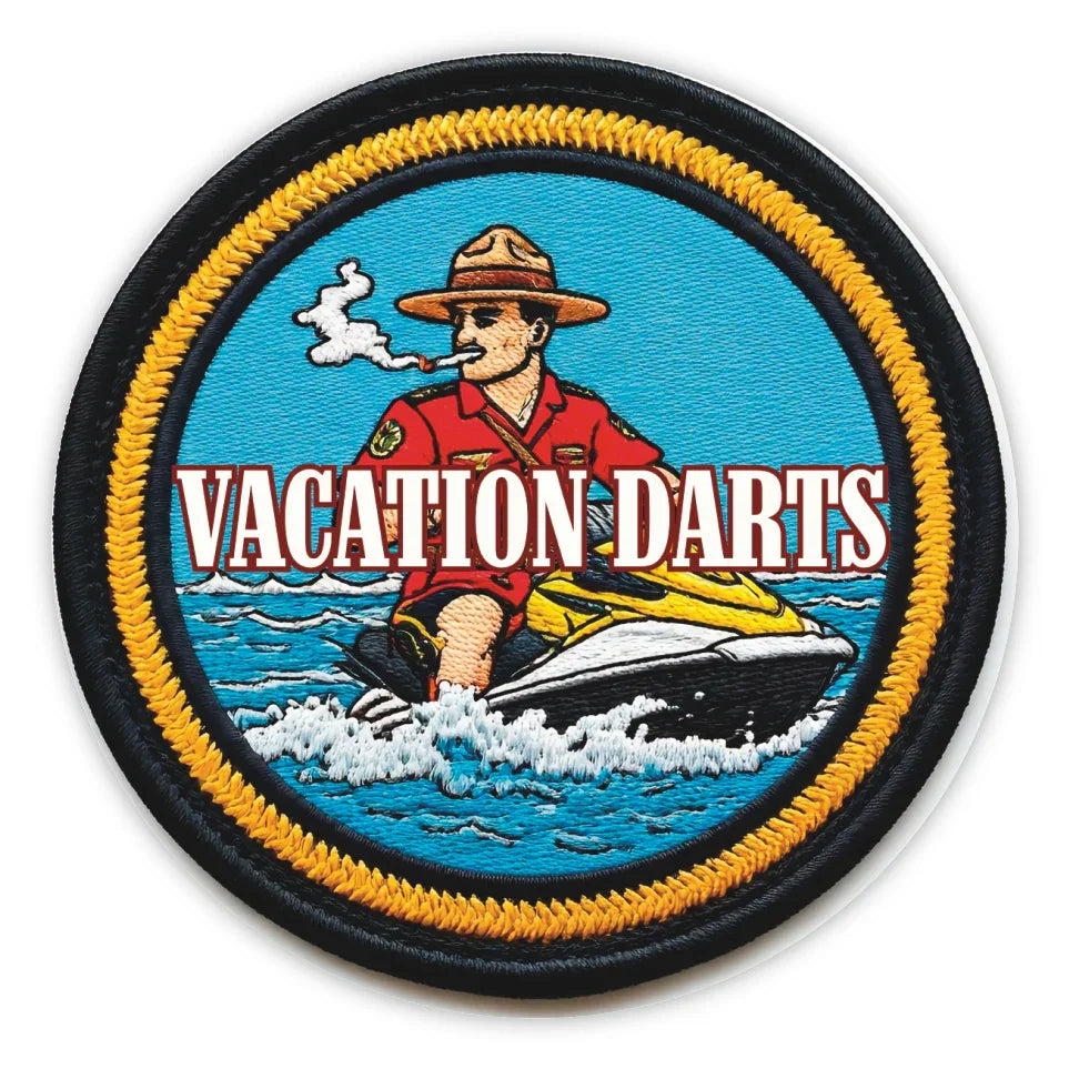 Holid(eh?) Vinyl Sticker - Vacation Darts