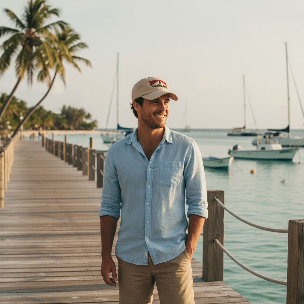 "Mistake" Macau Dad Hat - Vacation Darts