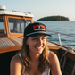 Black Nazaré Snapback - Boat Lifestyle Editorial