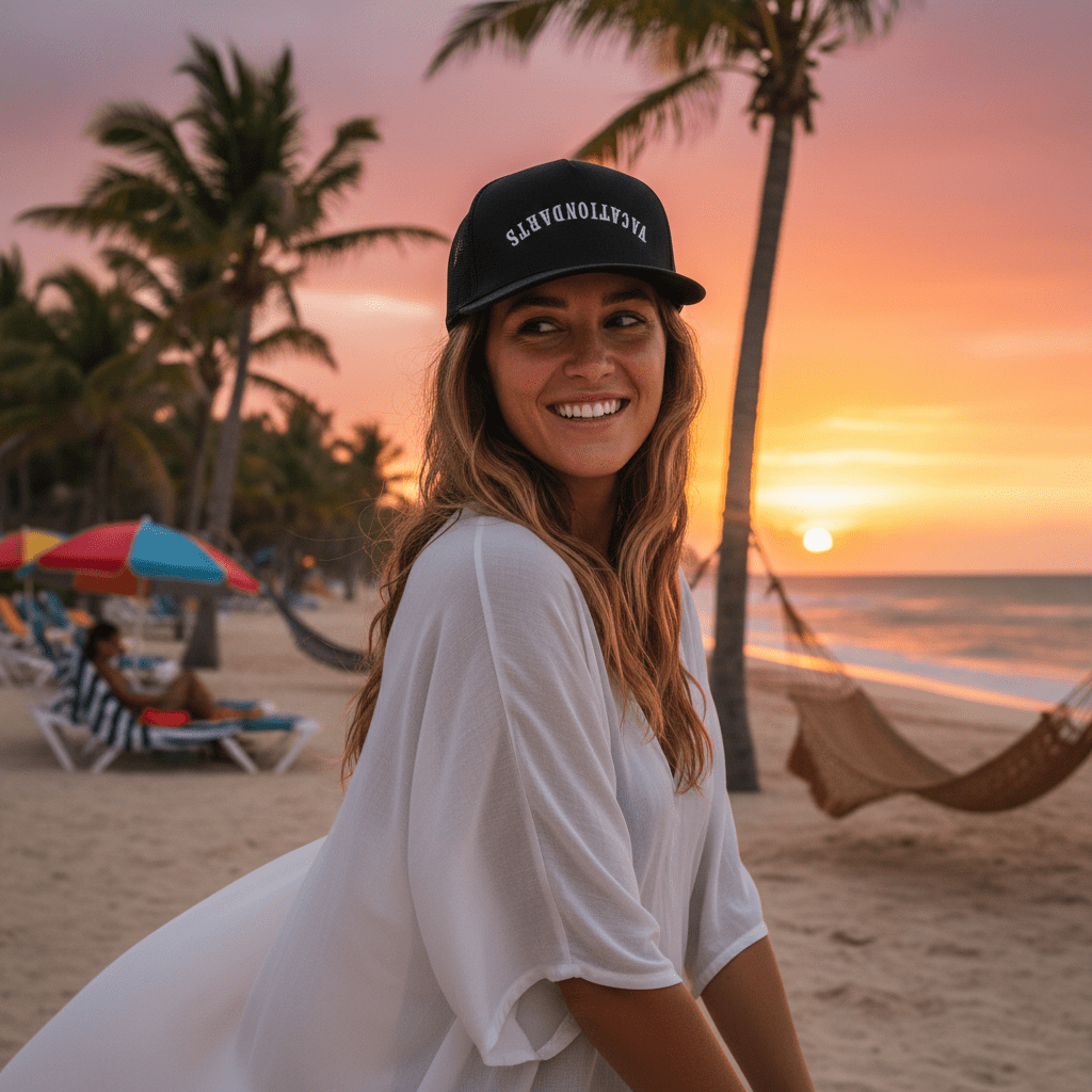 Tijuana Trucker Hat - Vacation Darts