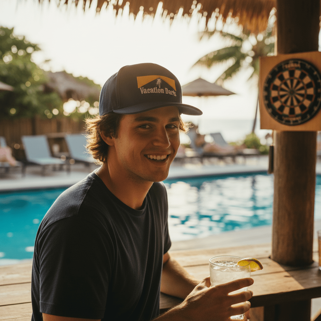Gold Coast Snapback - Vacation Darts