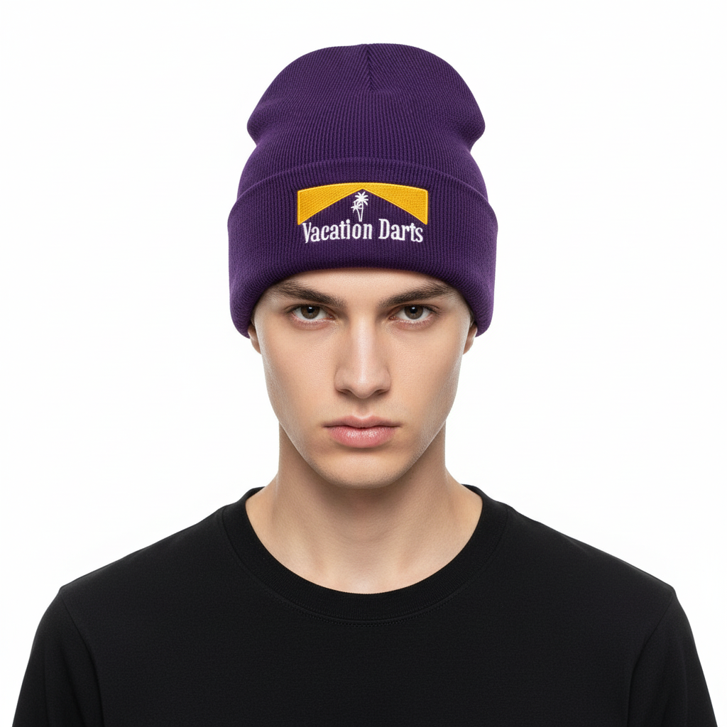Purple Whistler Light Toque Editorial