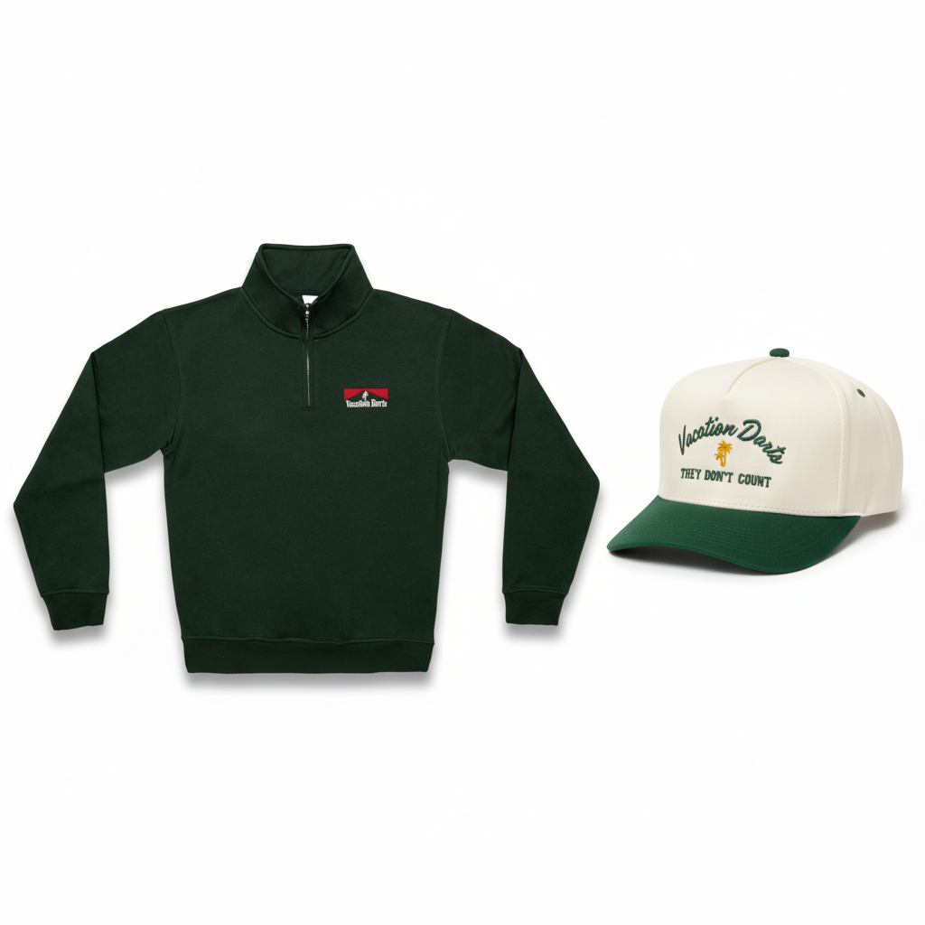 Vacation Darts Green Product Composition