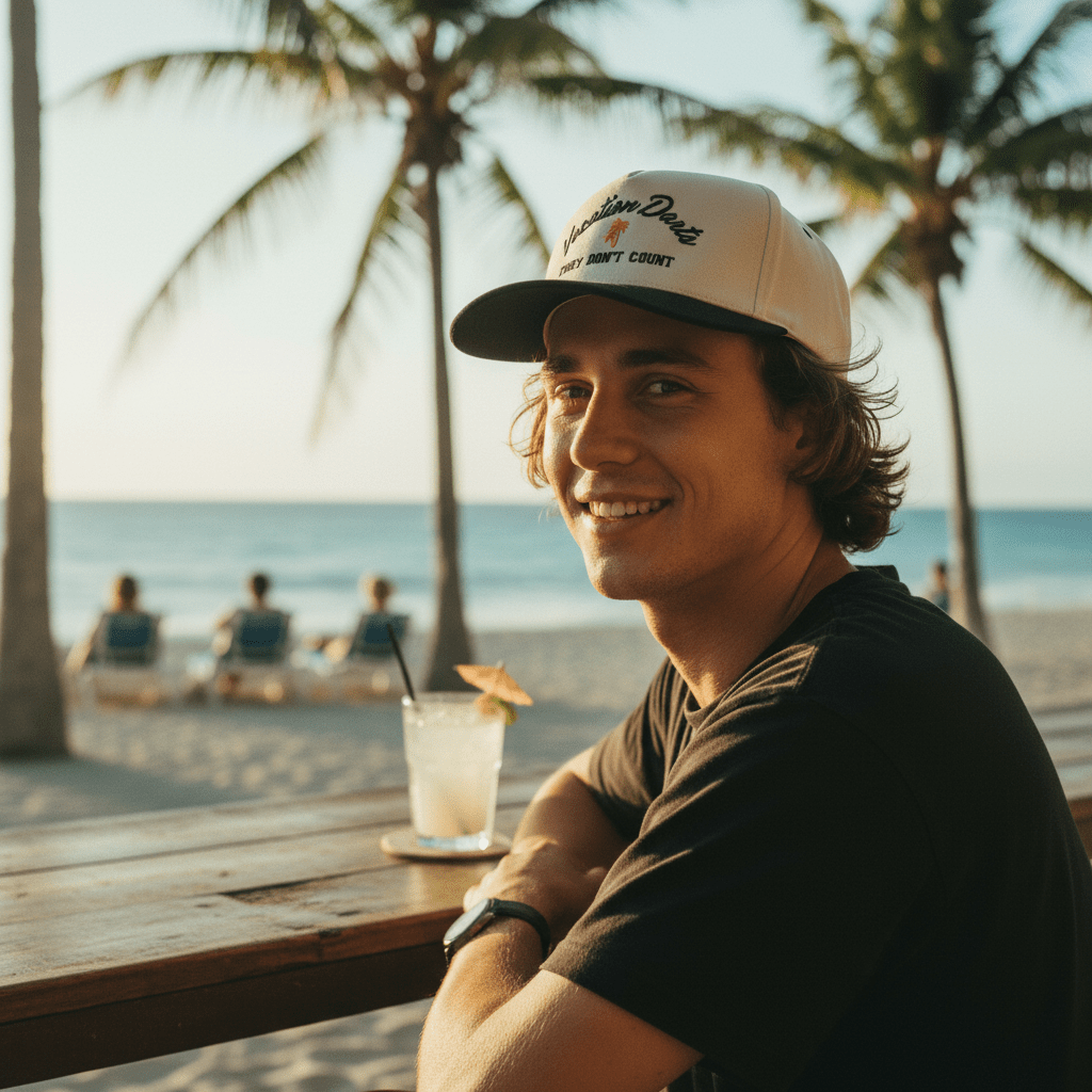 Malibu Snapback - Vacation Darts