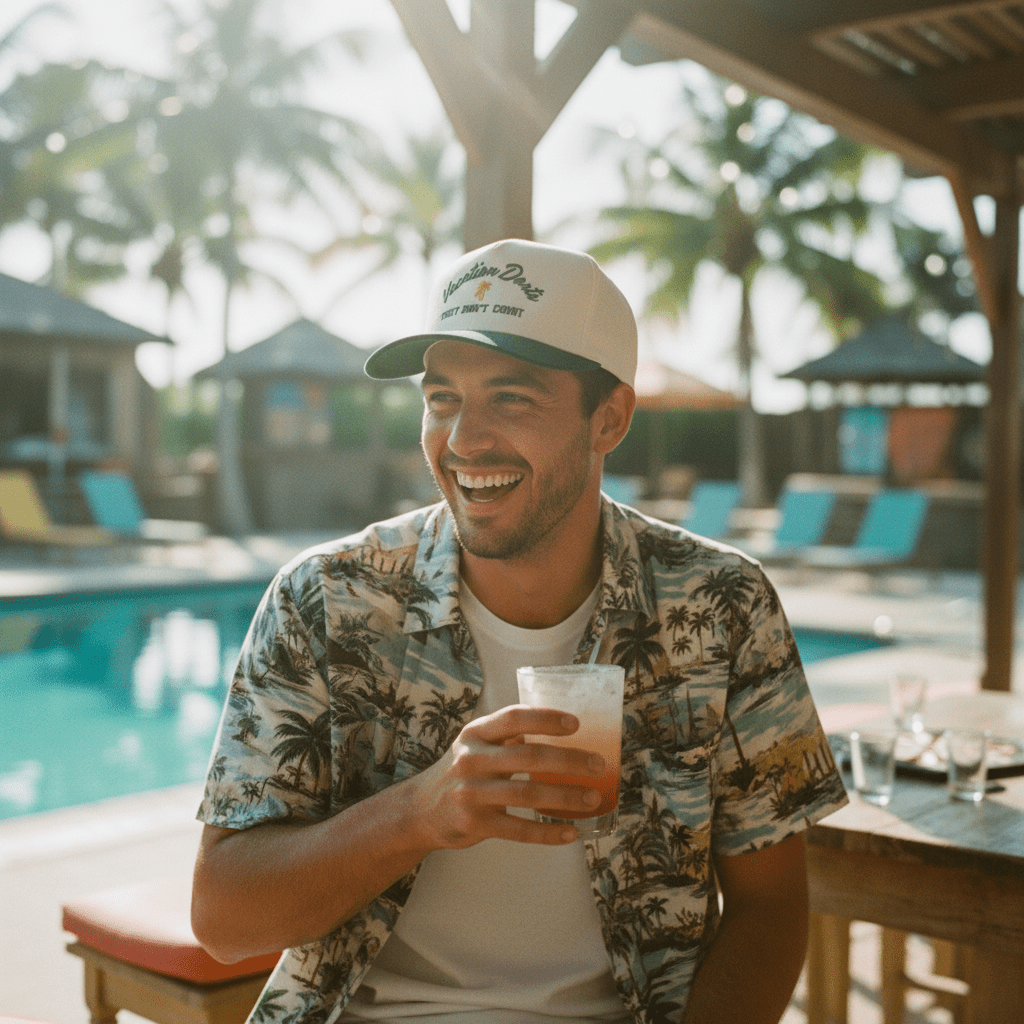 Malibu Snapback - Vacation Darts