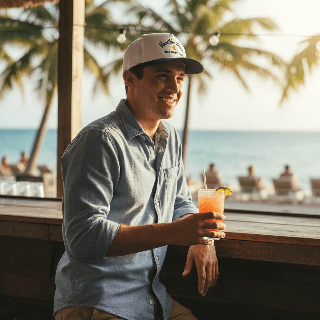 Malibu Snapback - Vacation Darts