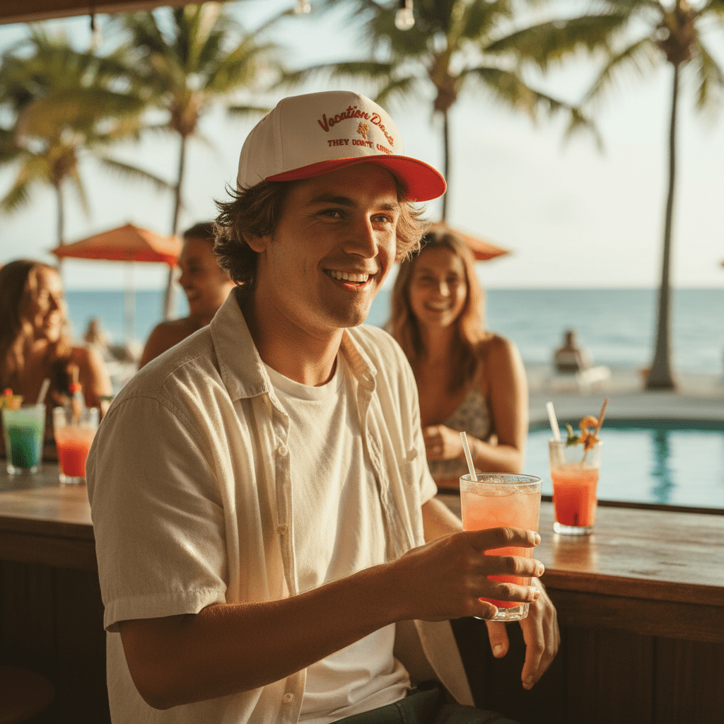 Malibu Snapback - Vacation Darts