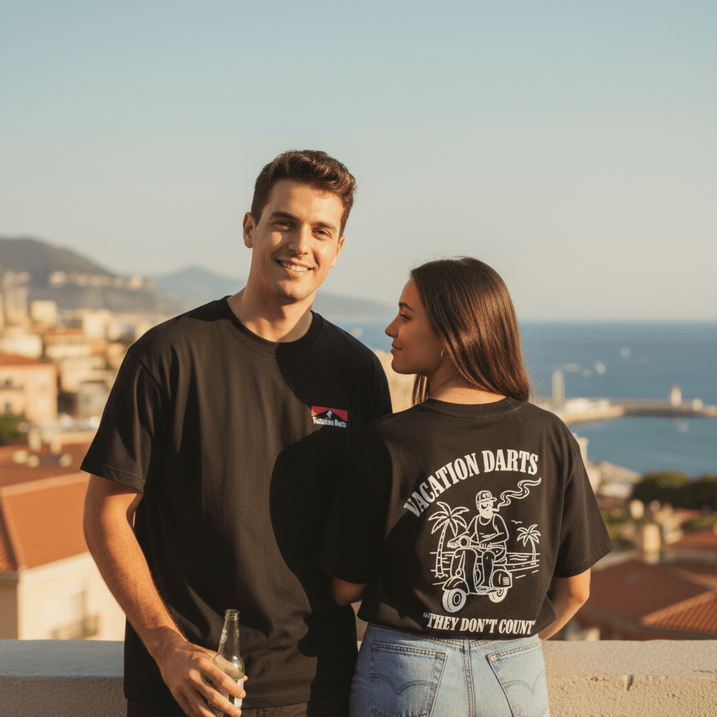 Bangkok Oversized Shirt - Vacation Darts